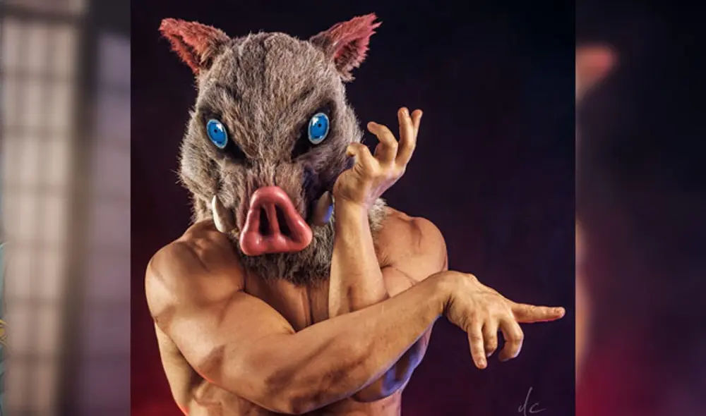 Tyran Cosplayer enamora a fanáticas con su interpretación de Inosuke Tyran Cosplayer enamora a fanáticas con su interpretación de Inosuke