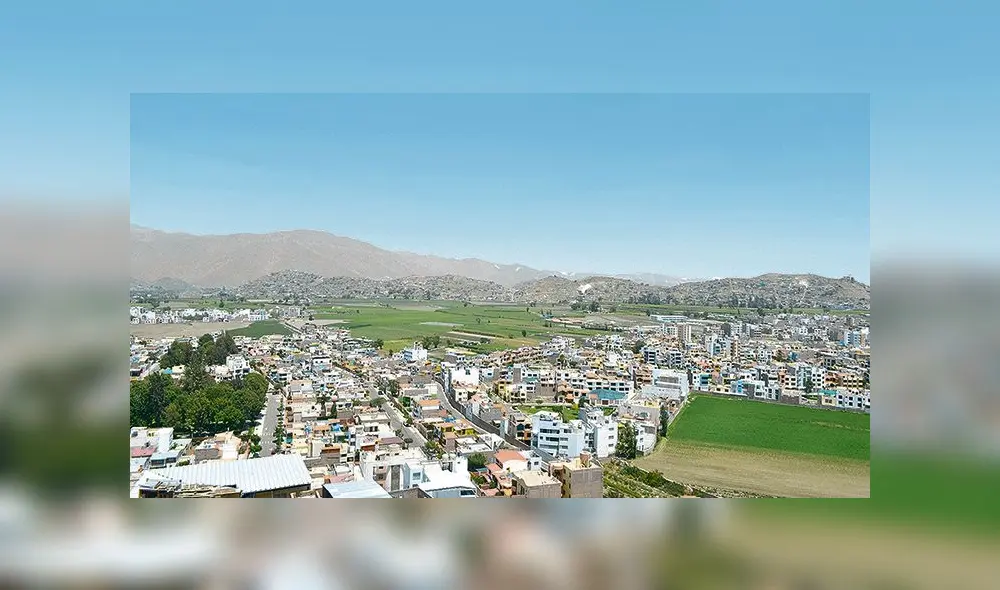 avanza el cemento. En el distrito de Sachaca año a año la campiña va perdiendo terreno. En la actualidad desde el mirador se aprecia más casas que chacras.