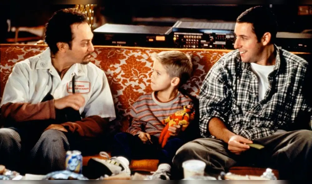 Adam Sandler es el inmaduro Sonny Koufax y se convierte en padre por unas semanas. (Foto: Internet)