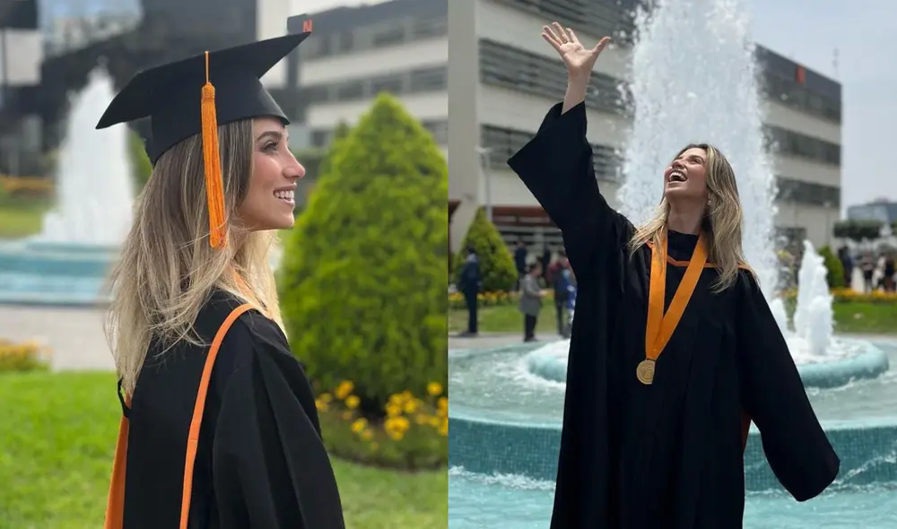 Karim Scander terminó su carrera universitaria. Foto: @KarimeScander/Instagram