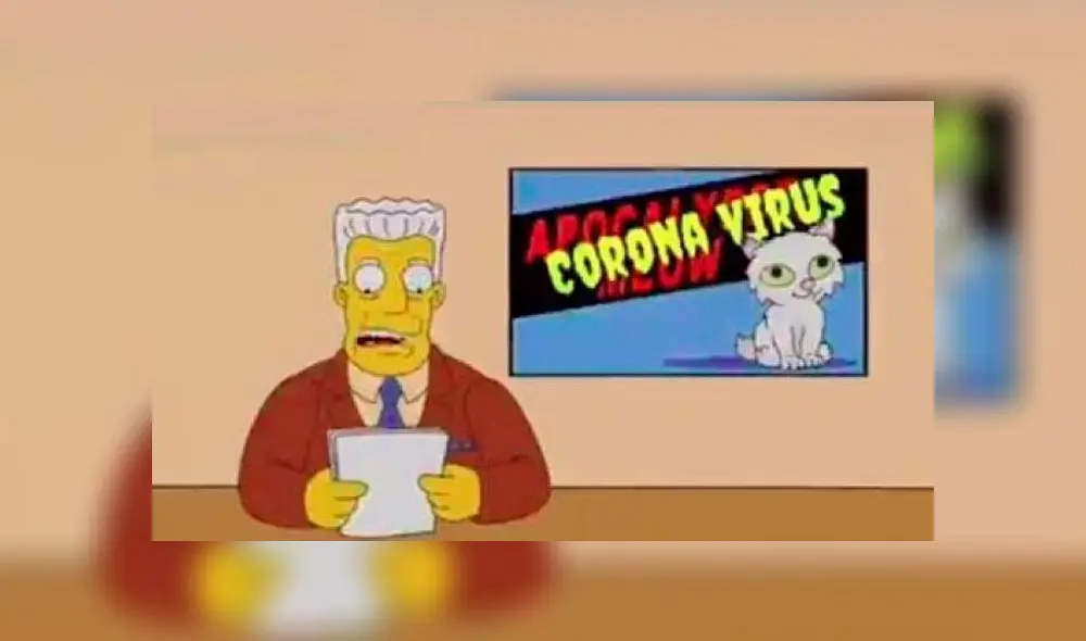 Los Simpson no predijeron el coronavirus: las imágenes difundidas son falsas Los Simpson no predijeron el coronavirus: las imágenes difundidas son falsas