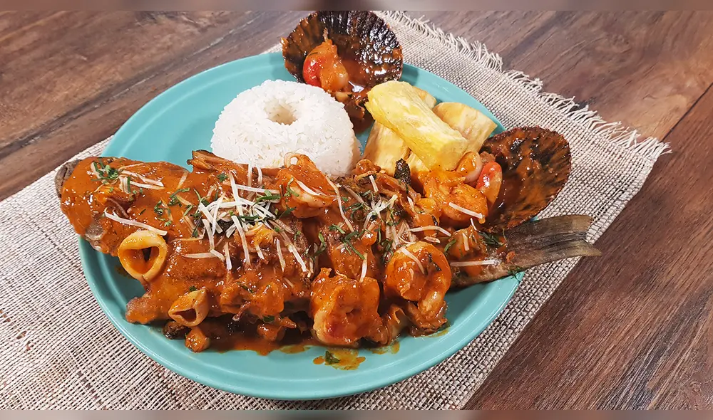 Pescado a lo macho. Buenazo