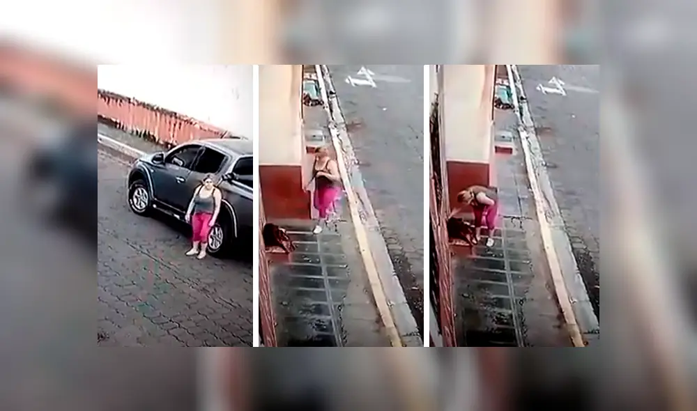 En Facebook, una señora se bajó de su auto para salvar la vida de un indefenso perro que tenía heridas en el cuerpo. En Facebook, una señora se bajó de su auto para salvar la vida de un indefenso perro que tenía heridas en el cuerpo.