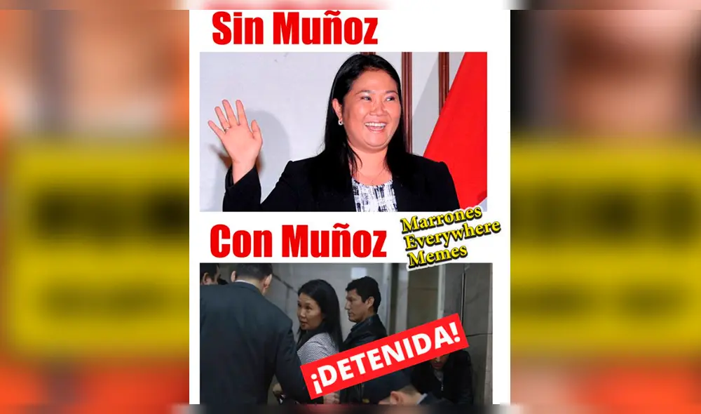 Facebook viral: memes se burlan de la detención de Keiko Fujimori [FOTOS]
