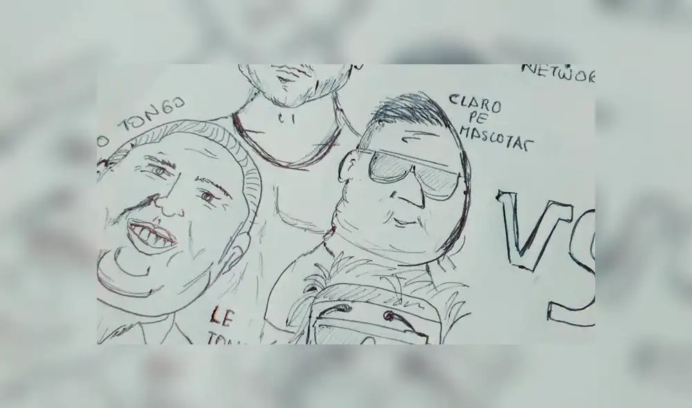 Facebook viral: una insólita ilustración le presentó alumno a su maestro cuando le pieron hacer dibujo de 'héroes del Perú' [FOTO] 