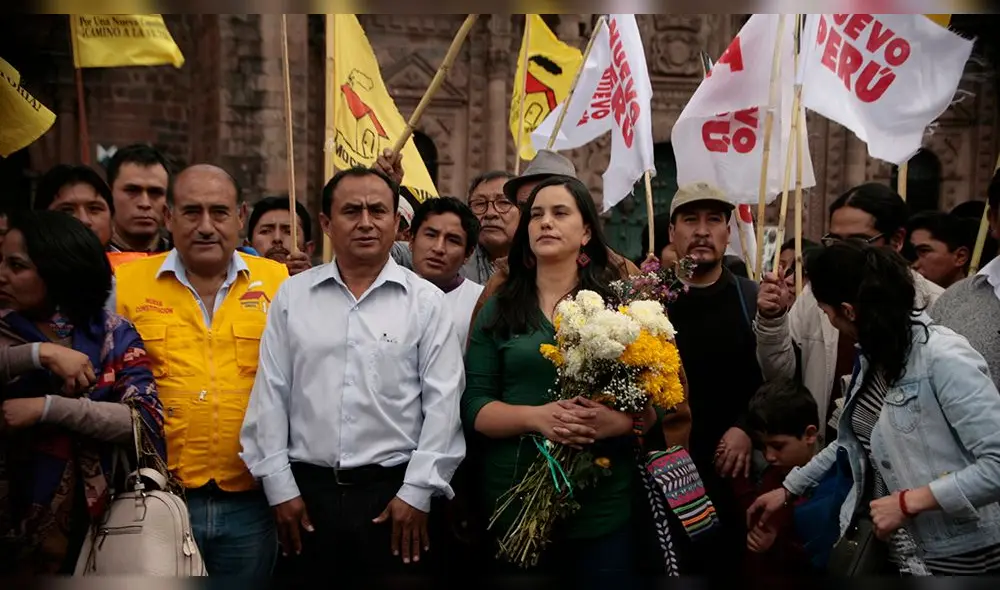 Verónika Mendoza sobre Gregorio Santos: “No hay ninguna alianza electoral” [FOTOS]