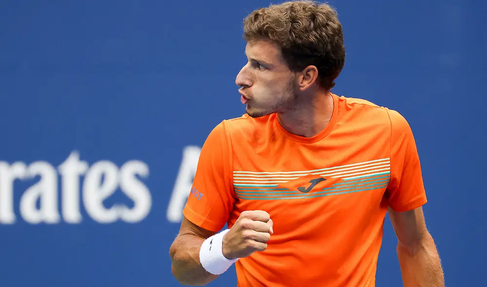 Pablo Carreño vs. Alexander Zverev por las semifinales del US Open 2020. Foto: AFP