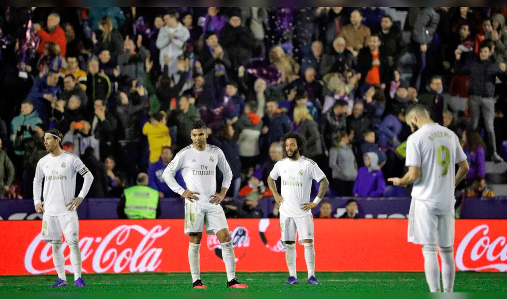 Gol del Levante sobre el Real Madrid por la Liga Santander. Gol del Levante sobre el Real Madrid por la Liga Santander.