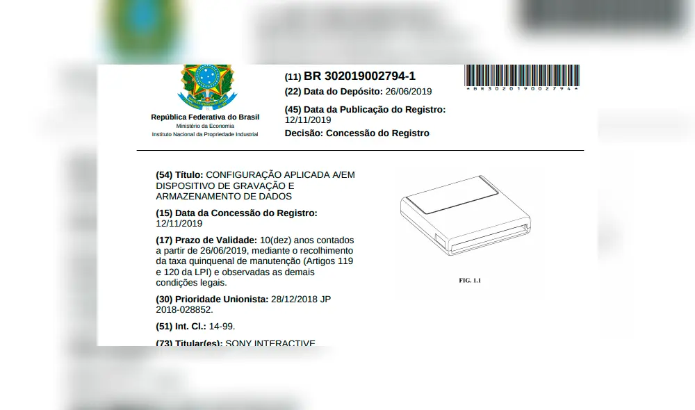 El documento oficial de la patente de cartuchos. El documento oficial de la patente de cartuchos.