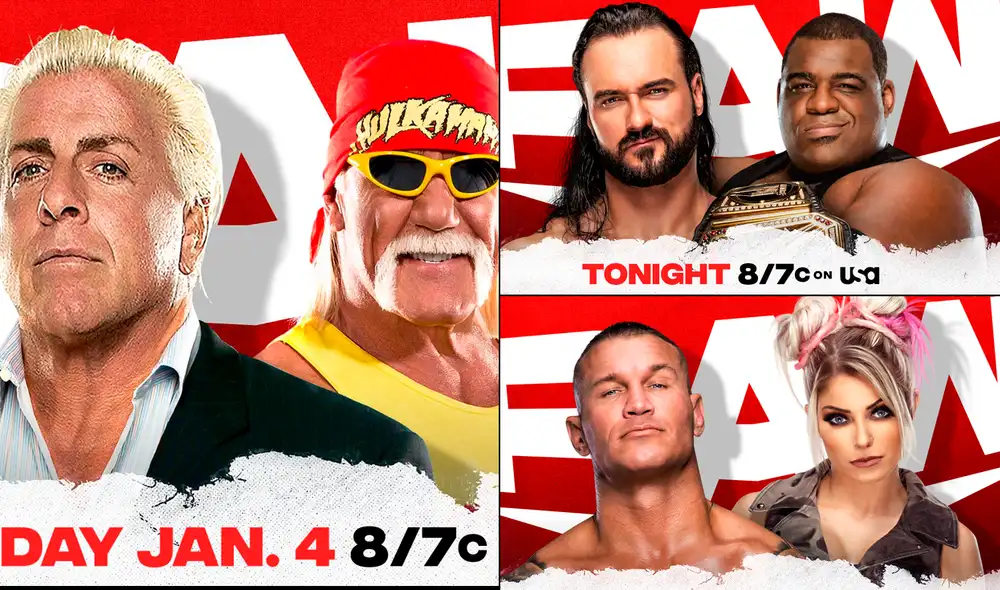 WWE RAW EN VIVO en español vía Fox Sports 2 por internet: HOY primer programa 2021
