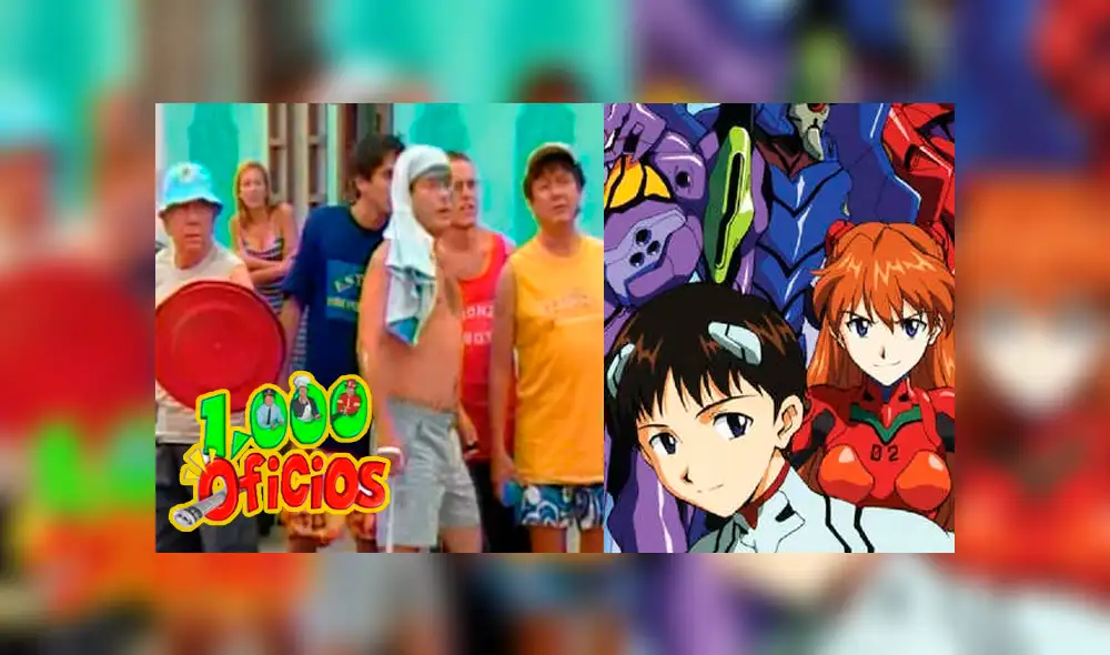 Facebook: comparan a personajes de Evangelion con actores de '1000 Oficios' y el parecido es increíble [FOTOS]