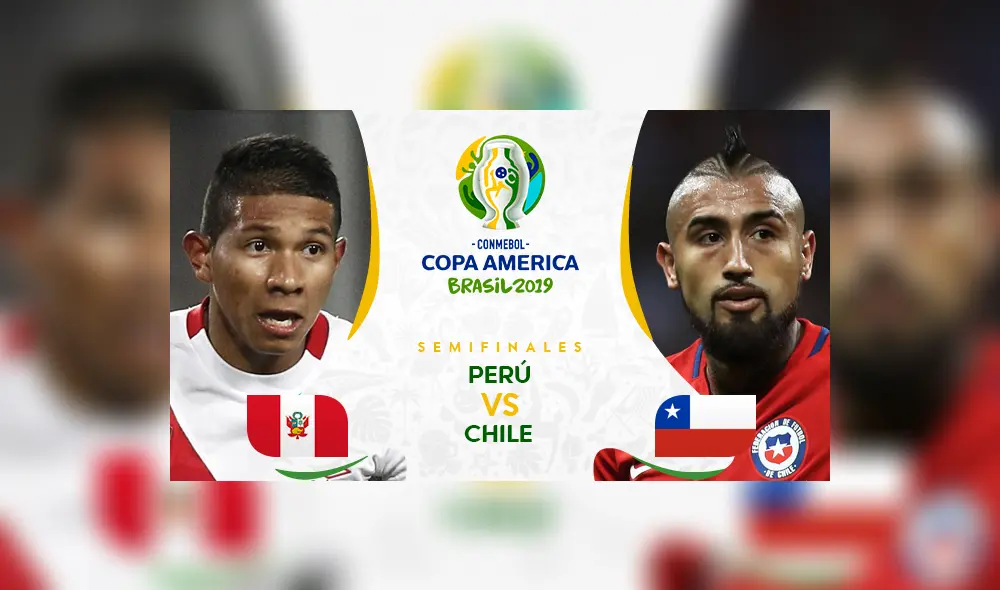 Perú vs. Chile EN VIVO HOY GRATIS por la semifinal de la Copa América 2019 vía América TV.
