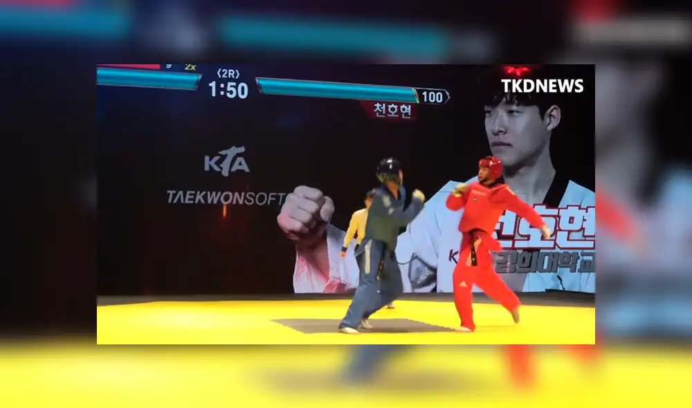 El peleador, cuya barra de salud llegue a 0 , será el perdedor del combate.