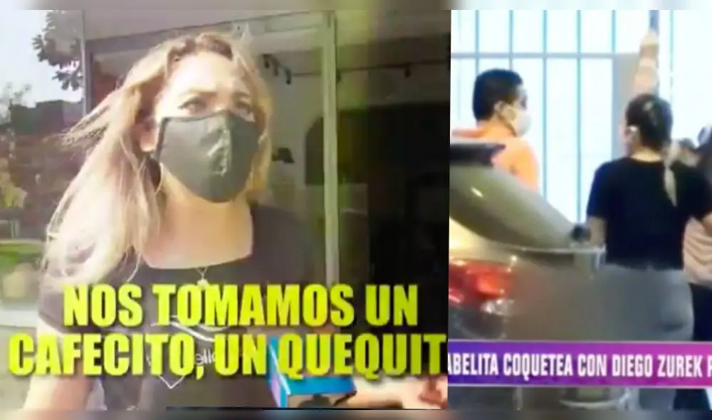 La bailarina fue abordada por las cámaras de Magaly TV, la firme. (Foto: Captura ATV) La bailarina fue abordada por las cámaras de Magaly TV, la firme. (Foto: Captura ATV)