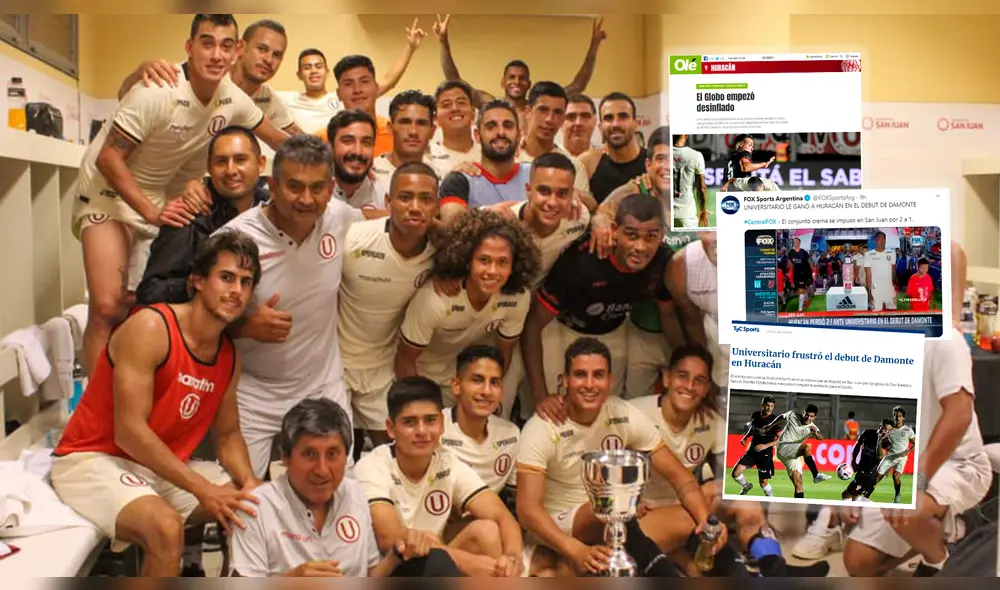 Universitario de Deportes: así informó la prensa argentina sobre el triunfo crema.