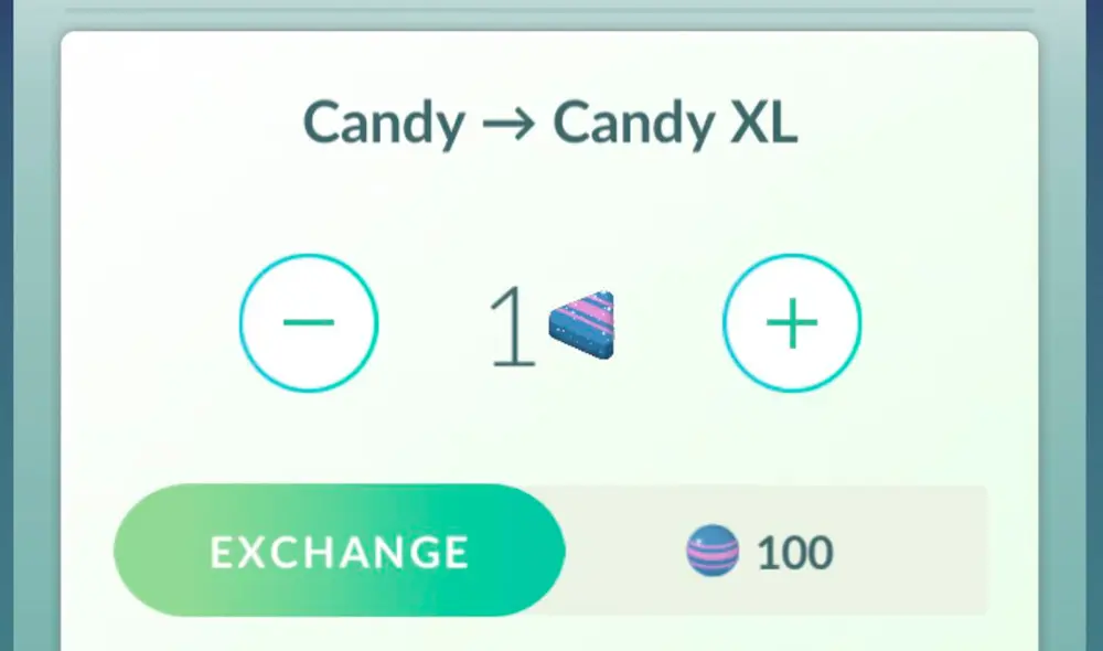 Los Caramelos XL se podrán conseguir al intercambiar 100 caramelos regulares. Foto: Twitter