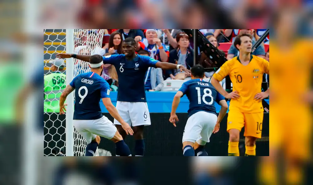 Francia venció 2 a 1 a Australia en el primer partido del Grupo C | RESUMEN