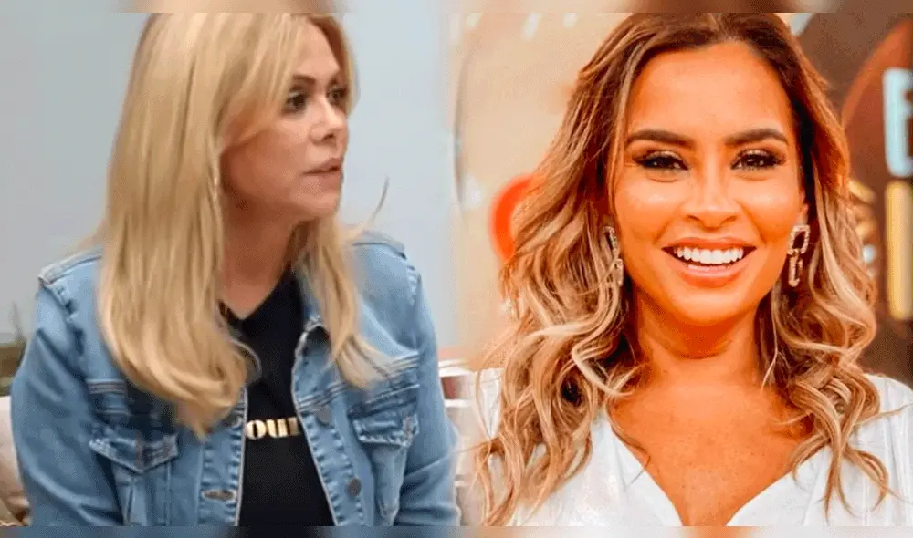 Gisela Valcárcel negó haber influido en la carrera de Ethel Pozo. Foto: composición LR/Youtube/La Linares/Instagram/América Televisión