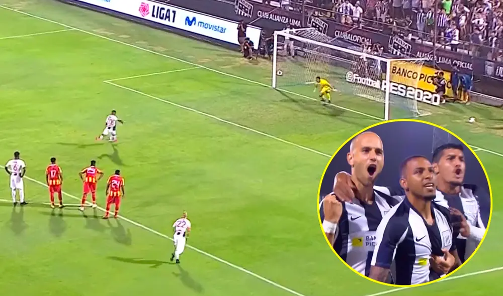 Alexi Gómez marcó su primer gol con Alianza Lima en el partido contra Atlético Grau. | Foto: Gol Perú