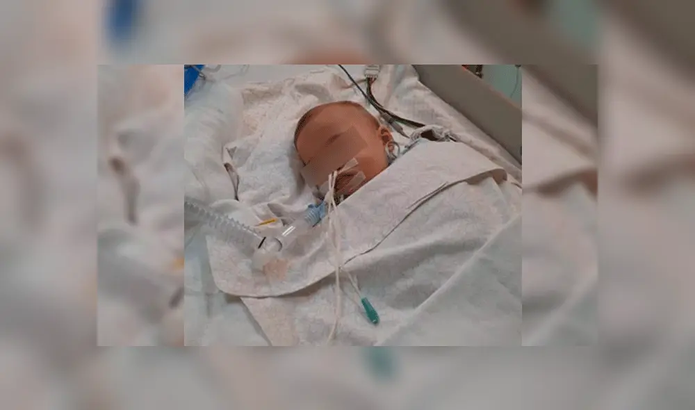 El grave descuido de una niñera tras bañar a un bebé que hoy lucha para no morir [FOTOS]