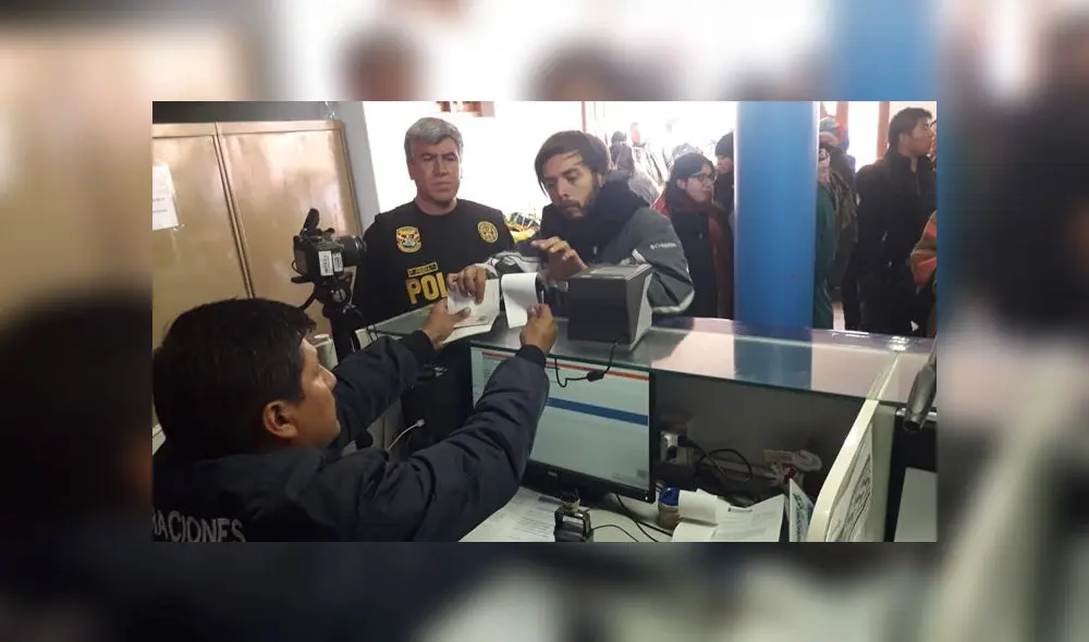 Las autoridades peruanas detuvieron a cinco extranjeros, el pasado domingo 12 de enero.