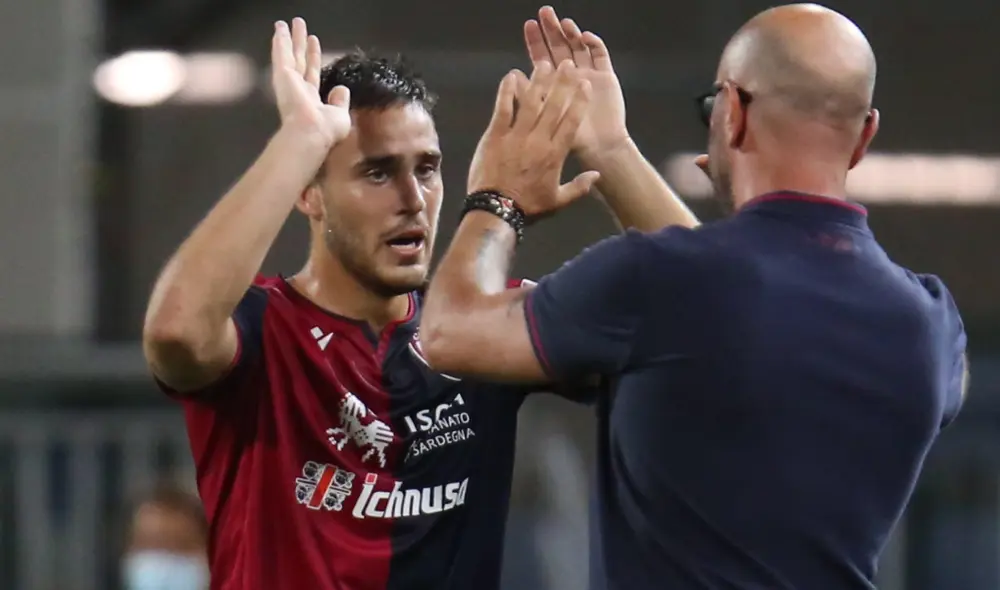 Gagliano abrió el marcador para el Cagliari.(Créditos: EFE) Gagliano abrió el marcador para el Cagliari.(Créditos: EFE)