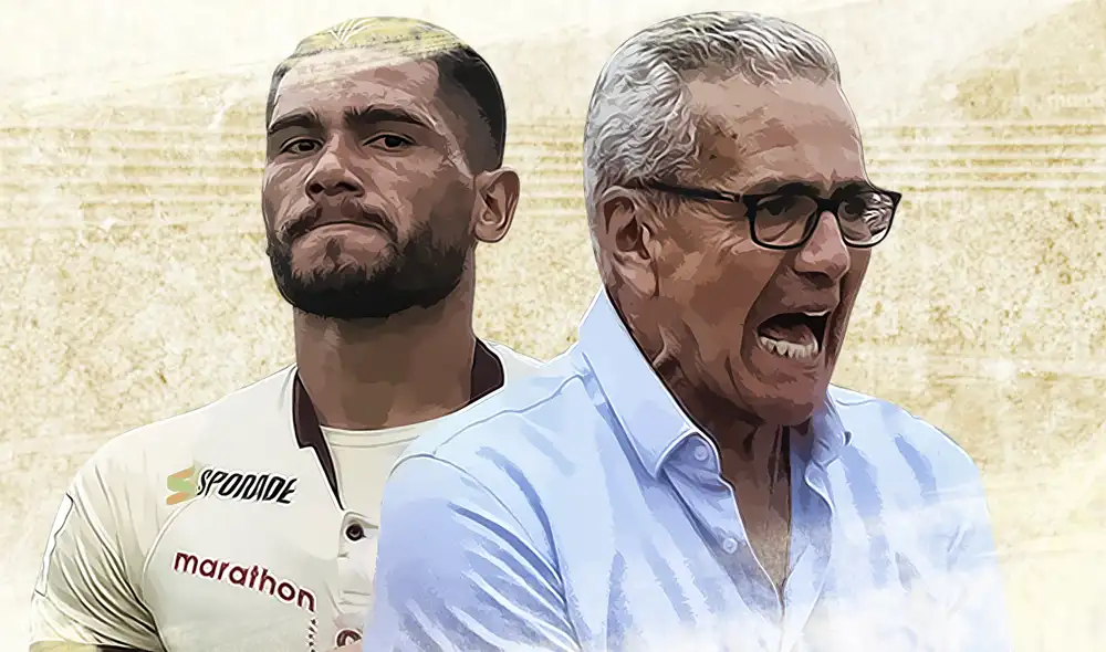 Jonathan Dos Santos llegó a la 'U' por pedido de Gregorio Pérez. Foto: Composición: Gerson Cardoso/Luis Jimenez/ La República