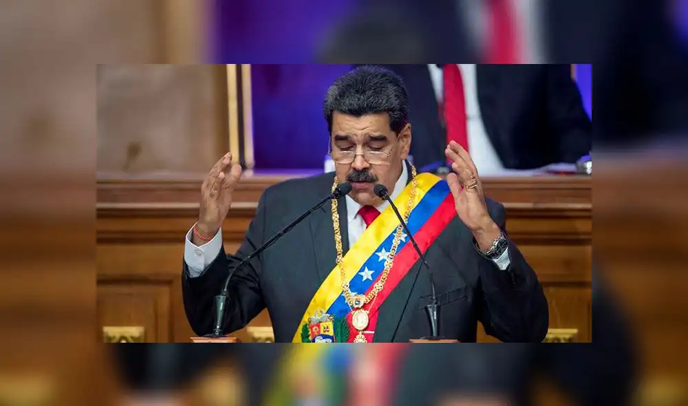 Maduro brindó estas declaraciones durante la presentación del balance de su Gobierno en 2019. Foto: EFE