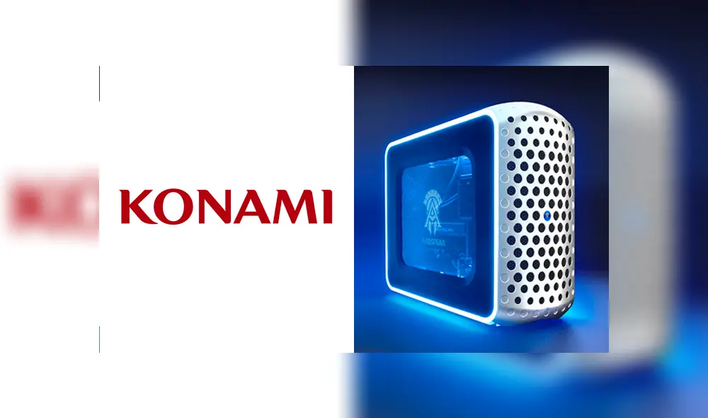 ¿Y los juegos? Konami sigue intentando por todos los frentes y ahora anuncia su nueva línea de computadoras para gaming con tres nuevos modelos con refrigeración líquida. Imagen: Konami. ¿Y los juegos? Konami sigue intentando por todos los frentes y ahora anuncia su nueva línea de computadoras para gaming con tres nuevos modelos con refrigeración líquida. Imagen: Konami.