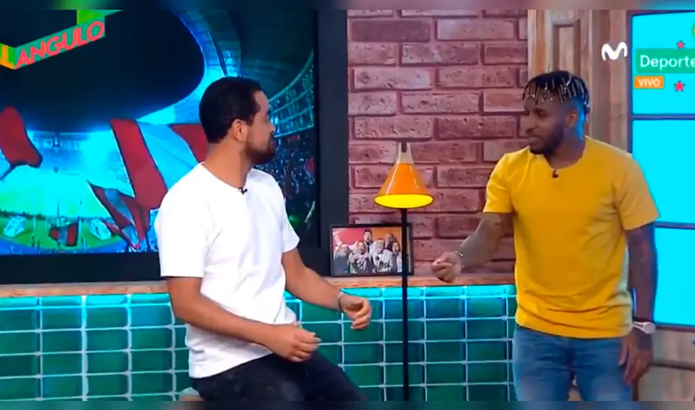 Jefferson Farfán recreó escena de cuando le limpiaba el carro a Waldir Sáenz.