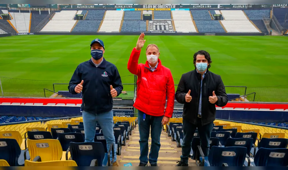 Matute: tomarán pruebas rápidas a personas vulnerables en estadio de Alianza Lima. Foto: Alianza Lima