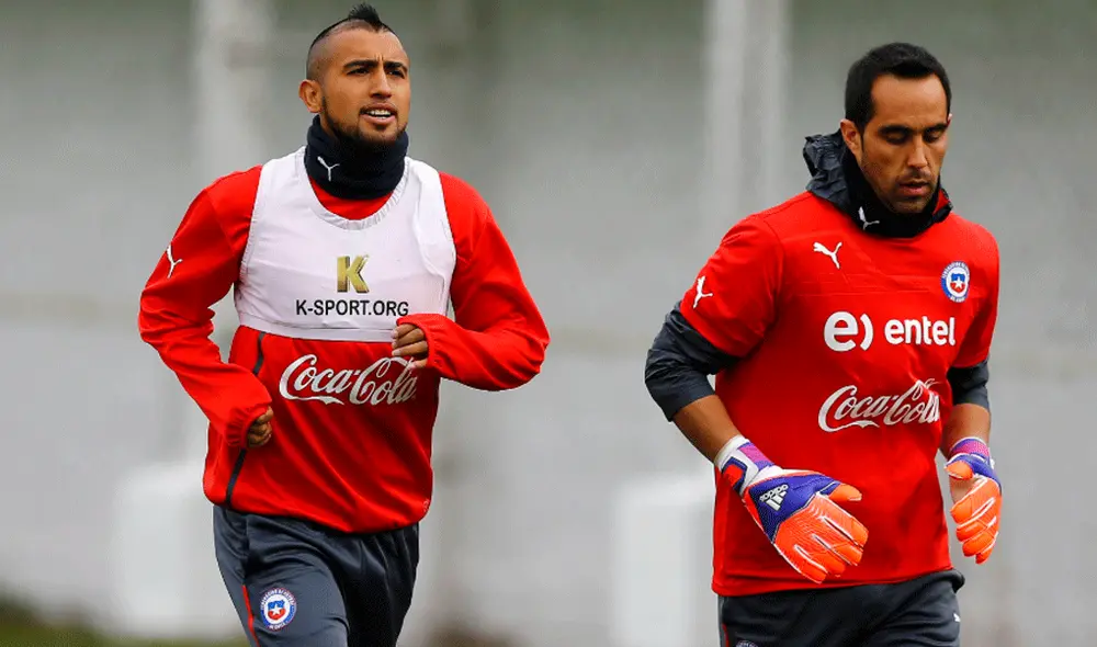 Arturo Vidal revela la relación que tiene con Claudio Bravo.