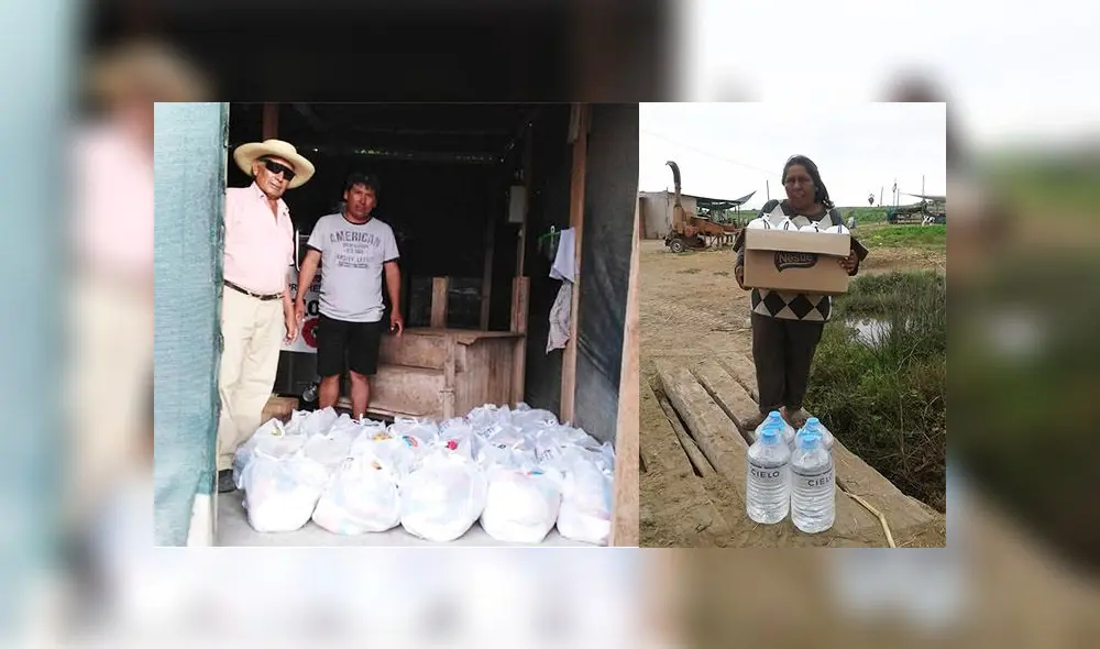 La empresa donó canastas con productos de primera necesidad y agua embotellada para 40 familias vulnerables La empresa donó canastas con productos de primera necesidad y agua embotellada para 40 familias vulnerables