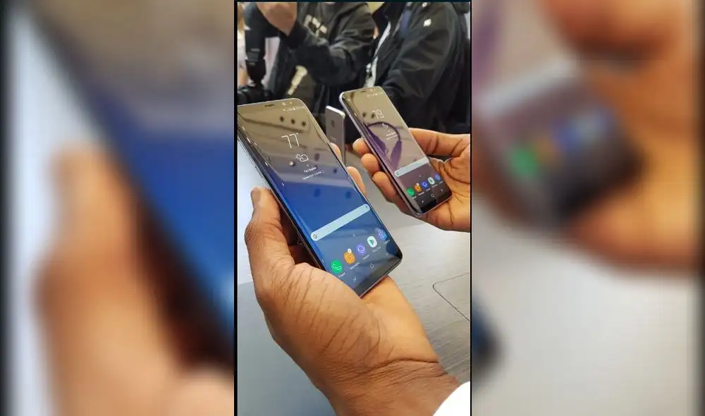 Samsung presenta el Galaxy S8: móvil con gran pantalla y asistente virtual