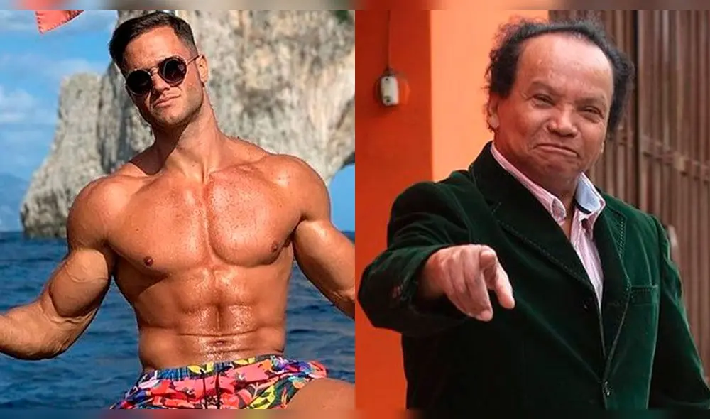 El veterano actor cómico criticó duramente al modelo español por participación en "El valor de la verdad".