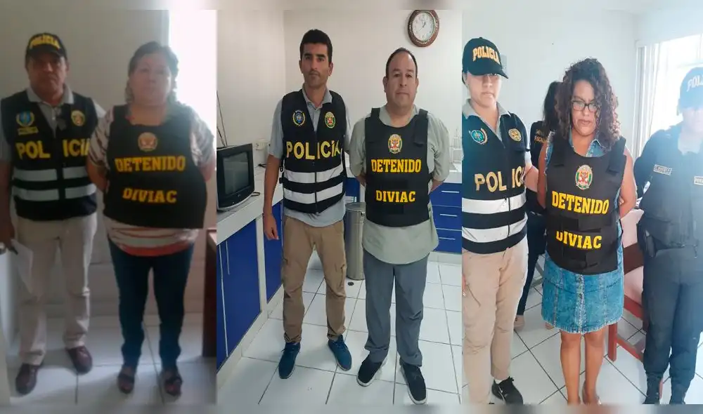 Trabajadores del IML fueron detenidos por integrar presunta organización criminal.