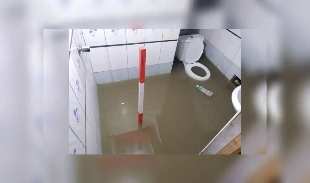 Sedapal asegura que nueve viviendas se han visto afectadas por aniego. Sedapal asegura que nueve viviendas se han visto afectadas por aniego.