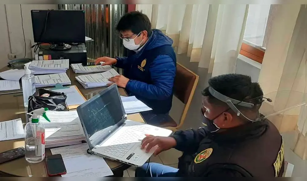 Fiscalia recabó documentación en municipalidad de Tacna.