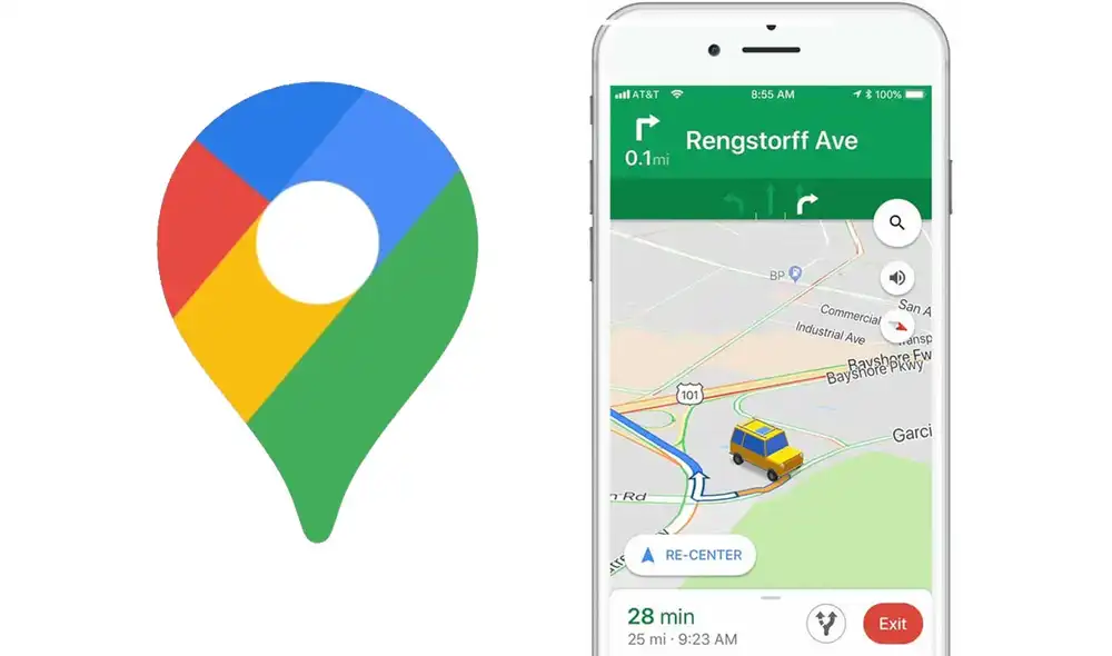 Hay hasta tres iconos para reemplazar la flecha azul. Foto: composición LR Hay hasta tres iconos para reemplazar la flecha azul. Foto: composición LR