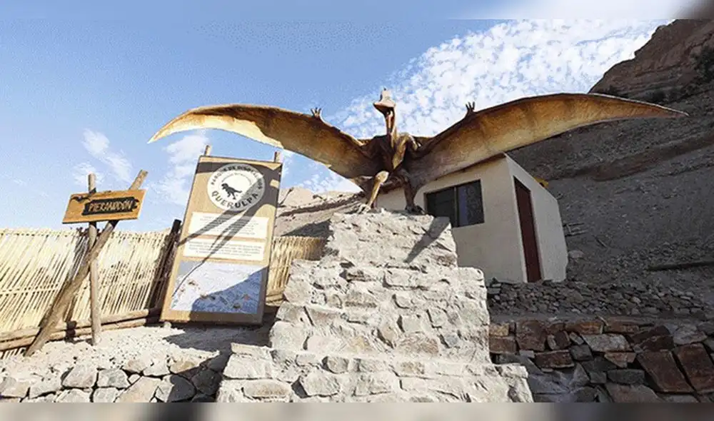 Más visitantes en parque jurásico de Querulpa en Arequipa