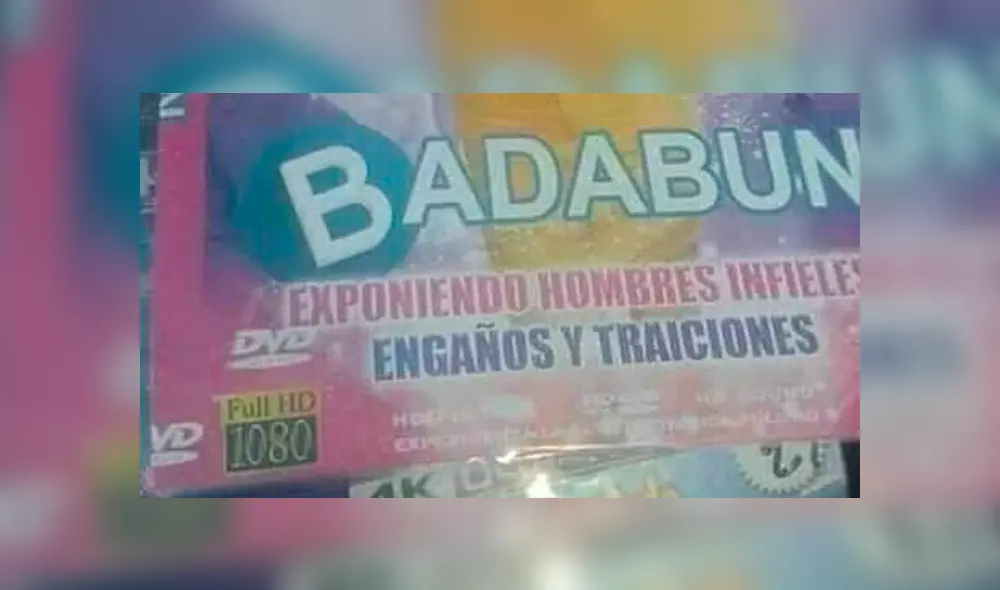 Facebook viral: aparece DVD pirata de 'Exponiendo Infieles' de Badabun en Polvos Azules [FOTOS]