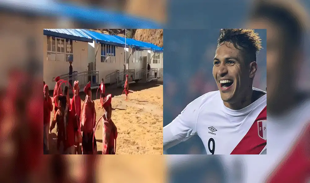 A casi 4 metros de altura, niños muestran su apoyo a la selección con conmovedor gesto [VIDEO]