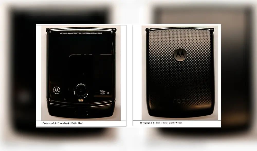 Nuevas imágenes del Motorola Razr 2019 plegable. Nuevas imágenes del Motorola Razr 2019 plegable.