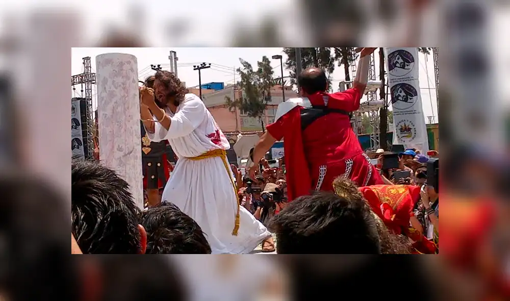 El Via Crucis es la representación más significativa del catolicismo. Foto: Internet