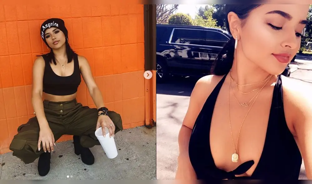 ¿Becky G se operó el busto? fotos la dejaría en evidencia