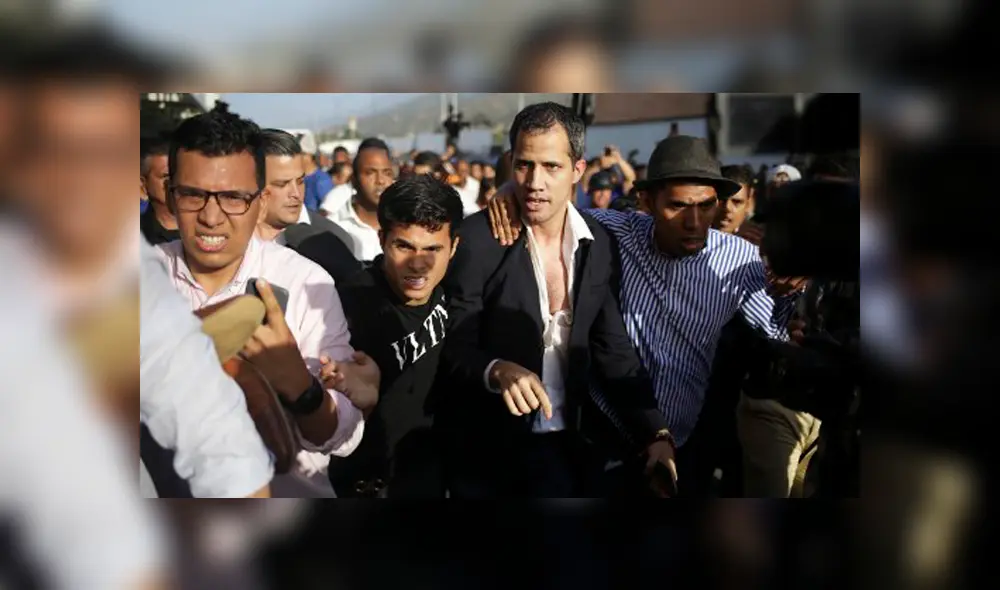 Juan Guaido llegada a Venezuela. Foto: AFP. Juan Guaido llegada a Venezuela. Foto: AFP.