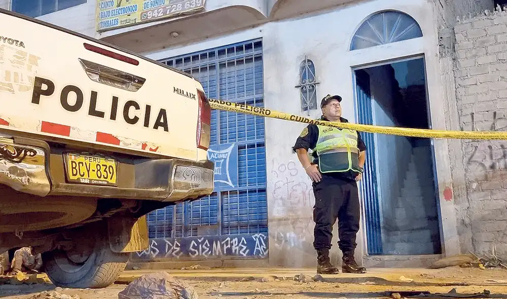 Conmoción en SMP. El asesinato de una madre y su hija de 7 años consternó a la propia Policía.