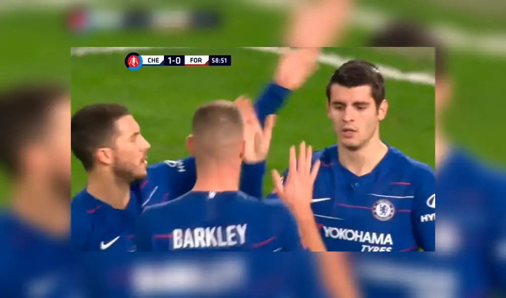 Chelsea vs Nottingham Forest: Álvaro Morata anotó doblete y no lo celebró [VIDEO]