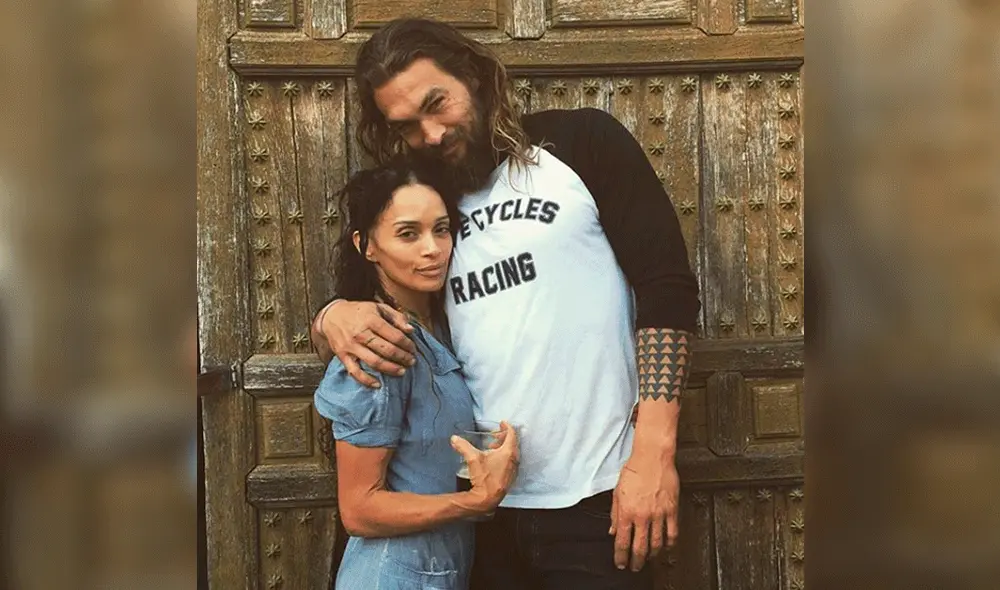 Jason Momoa y Lisa Bonet se casaron en secreto a finales de 2017. Foto: Instagram