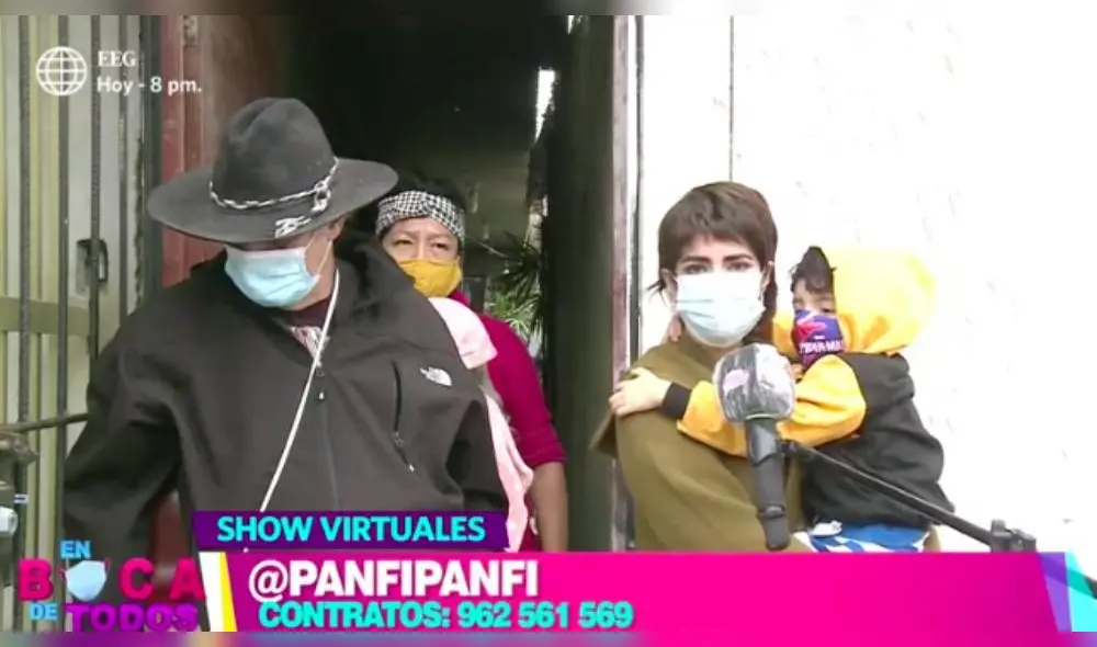 María Victoria Santana se enlazó con el programa En boca de todos desde su vivienda y se mostró muy agradecida por el apoyo que ha recibido. (Foto: Captura América TV) María Victoria Santana se enlazó con el programa En boca de todos desde su vivienda y se mostró muy agradecida por el apoyo que ha recibido. (Foto: Captura América TV)